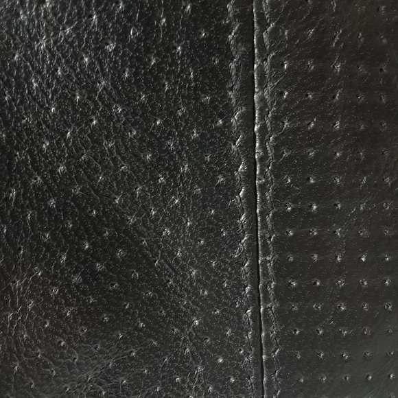 Moroccan Soft Leather Crossbody Bag. Black - Picture 10 of 13